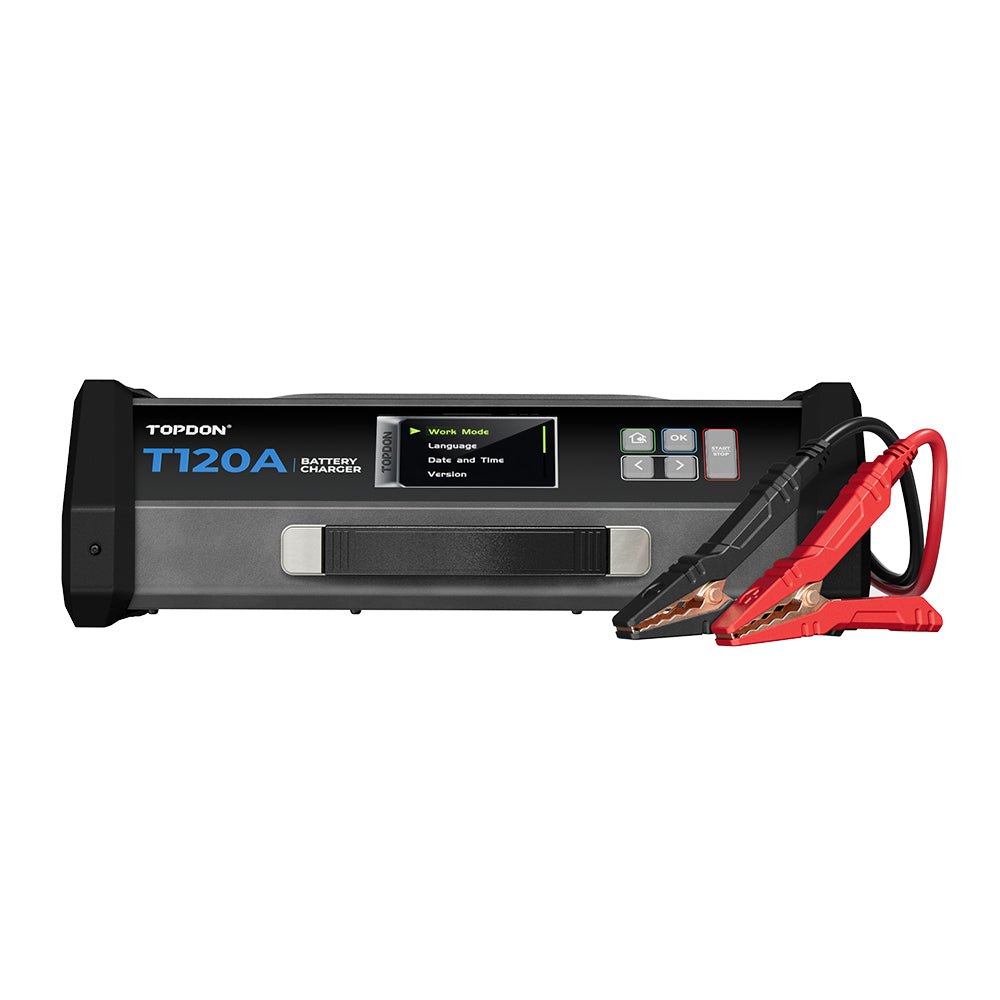 TOPDON Tornado T120000 batterilader, 2 m kabel